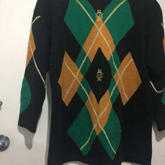 VINTAGE FRANCO VALERI KNITTED SWEATERS SIZE L - Picture 5 of 8